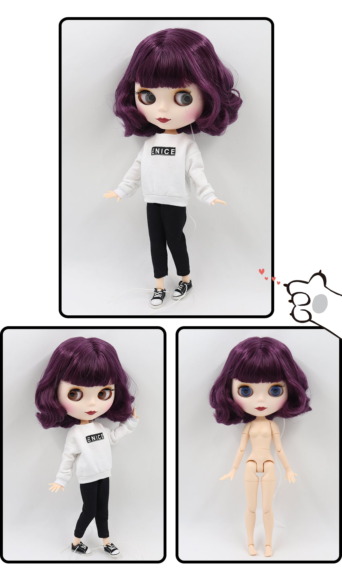 ICY DBS Blyth Doll 1/6 BJD Toy Joint Body