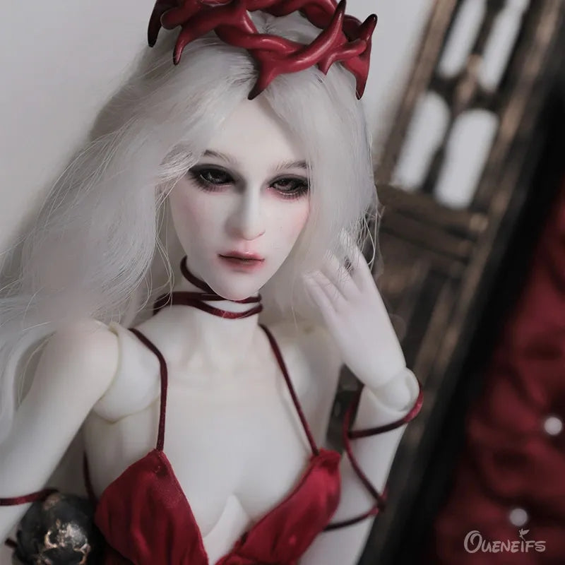 MILA - limited edition ¼ BJD, Red Dress