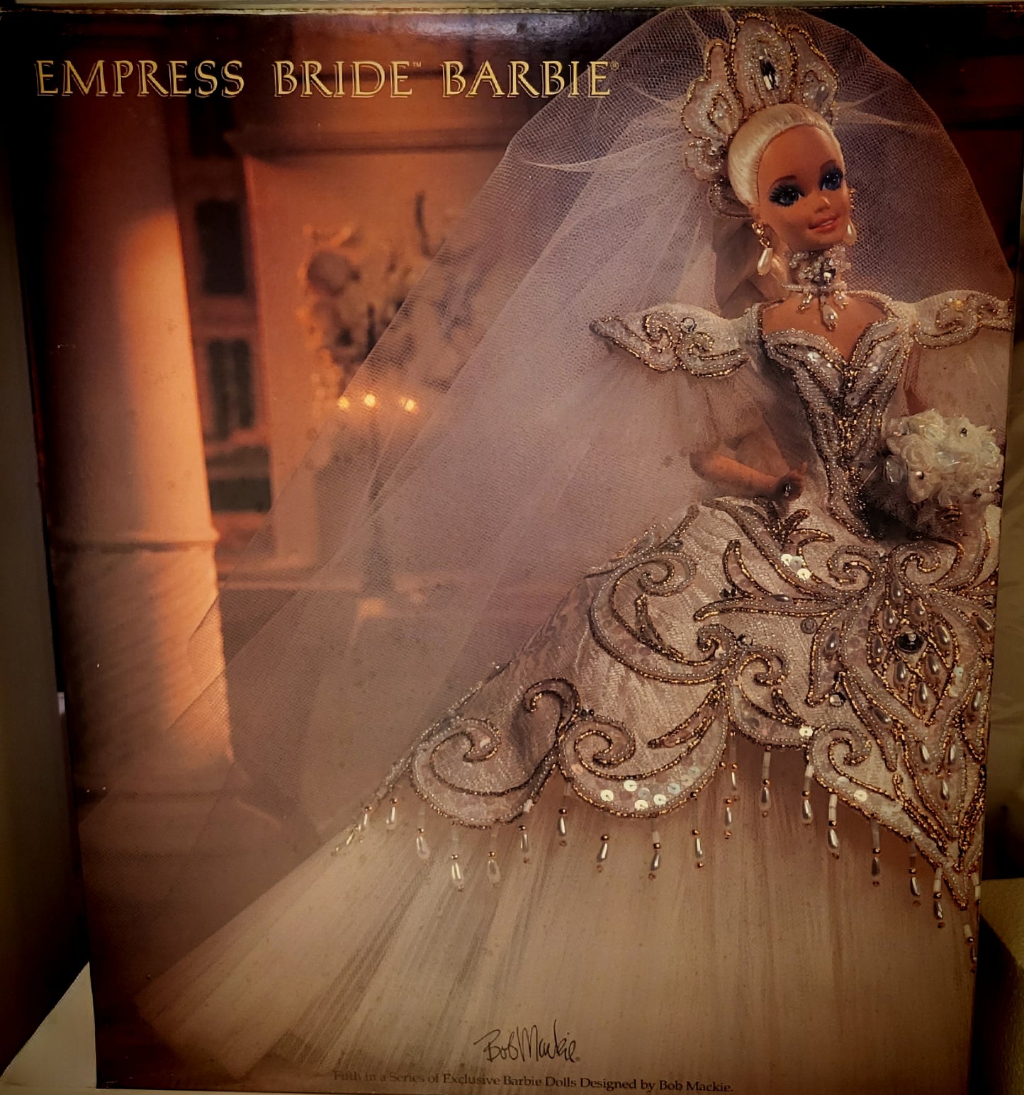 EMPRESS BRIDE BARBIE by BOB MACKIE- 5th in a series