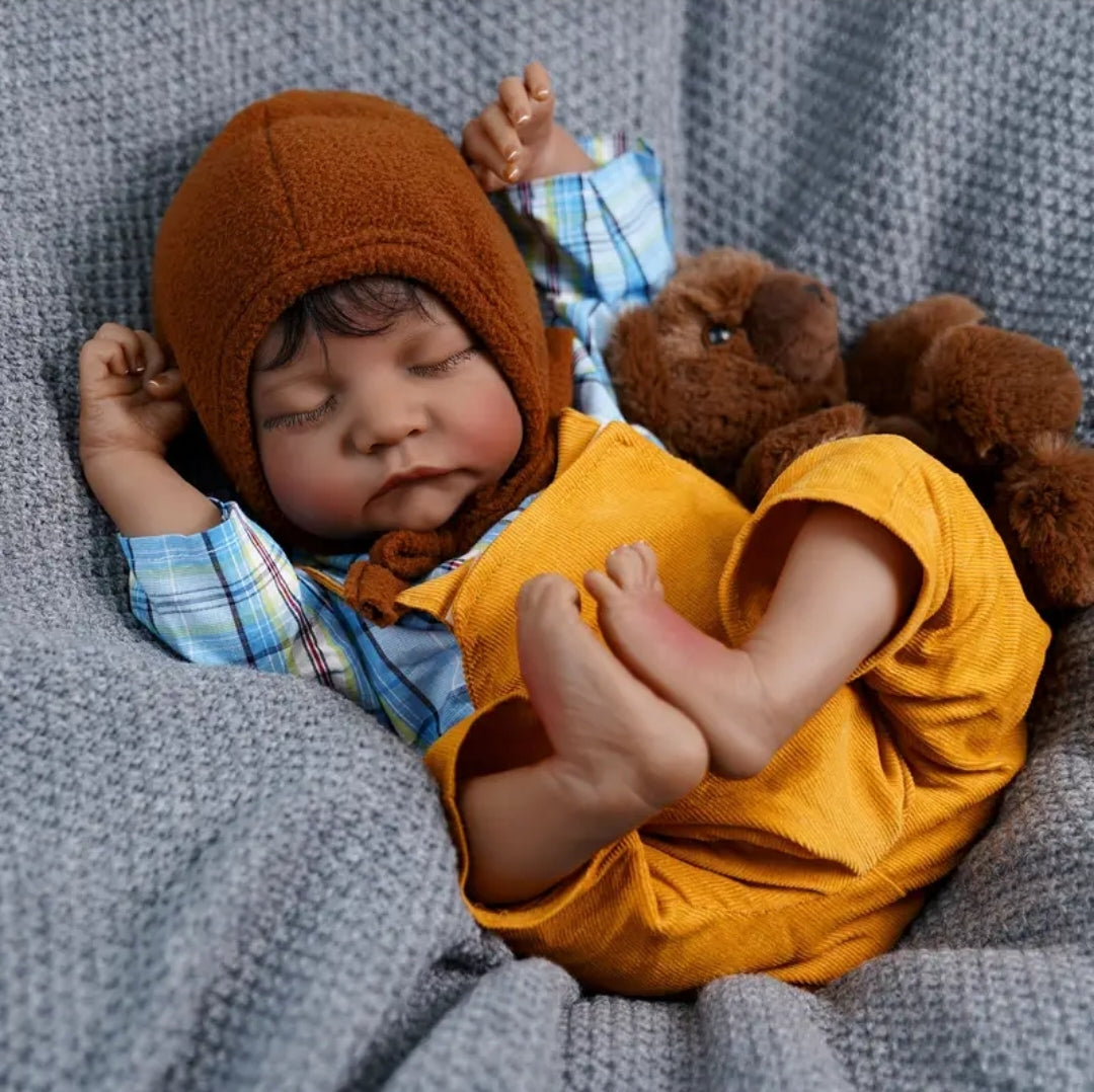 Reborn Doll Baby Levi, 20" Cloth body