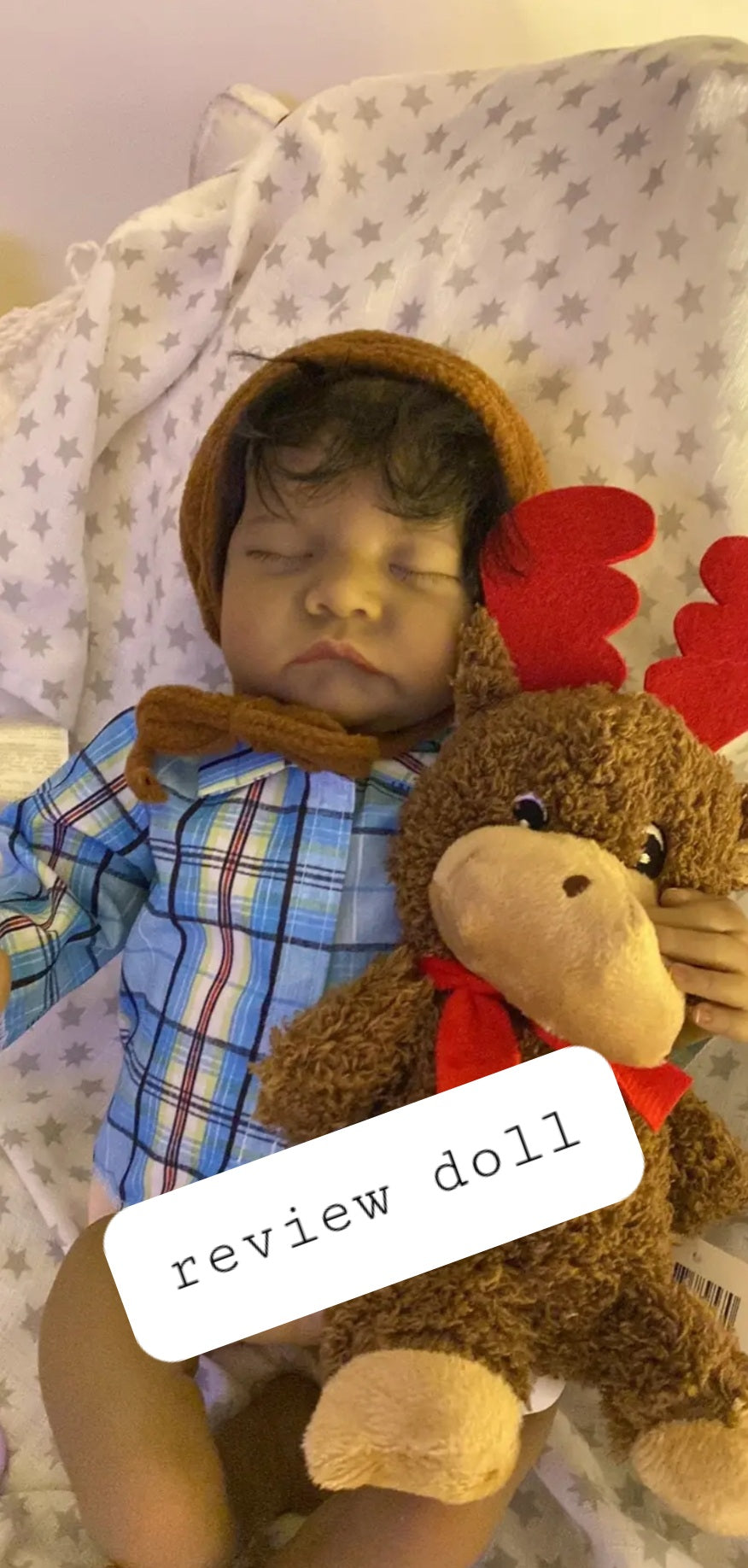 Reborn Doll Baby Levi, 20" Cloth body