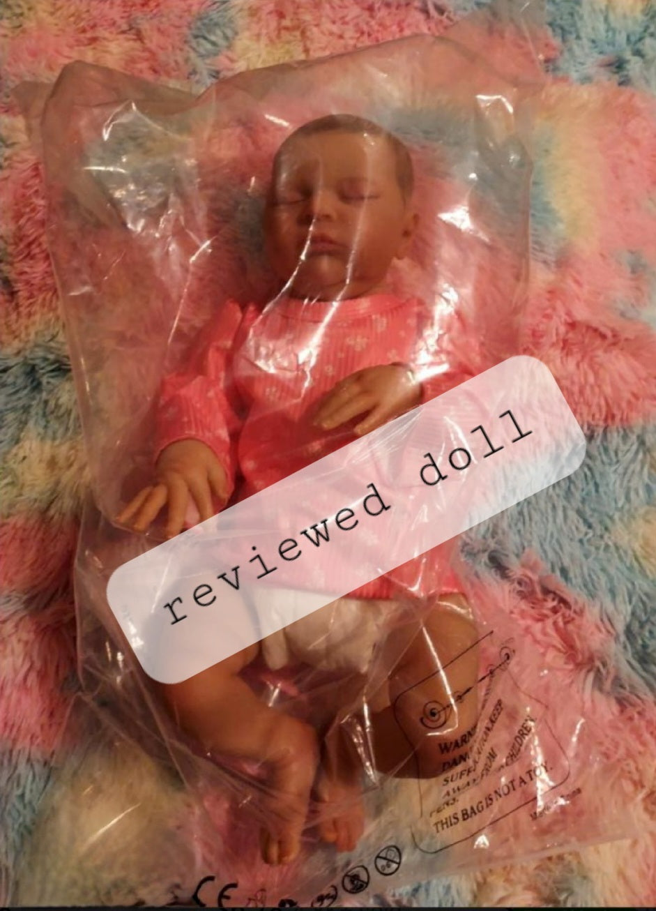 Baby Reborn As Shown w/birth certificate, 19inch/49cm