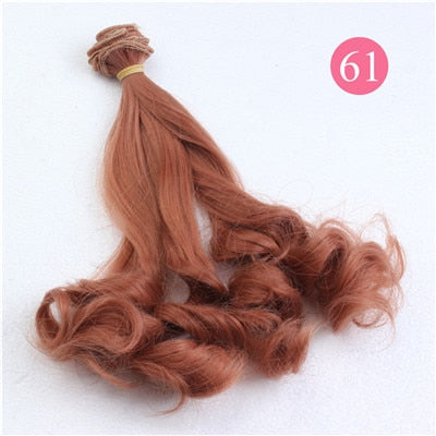 BJD Doll Wig DIY 1Piece 20*100cm for 1/3 1/4 1/6