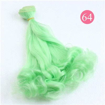 BJD Doll Wig DIY 1Piece 20*100cm for 1/3 1/4 1/6