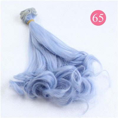 BJD Doll Wig DIY 1Piece 20*100cm for 1/3 1/4 1/6