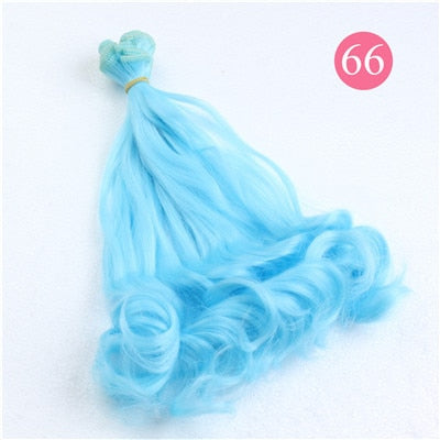 BJD Doll Wig DIY 1Piece 20*100cm for 1/3 1/4 1/6