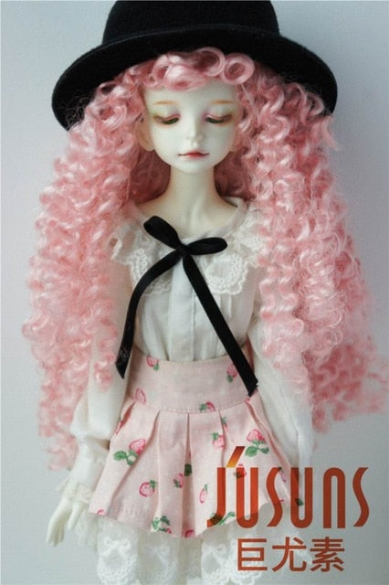 BJD Doll Wig 7-8inch Synthetic Mohair doll for 1/4 MSD
