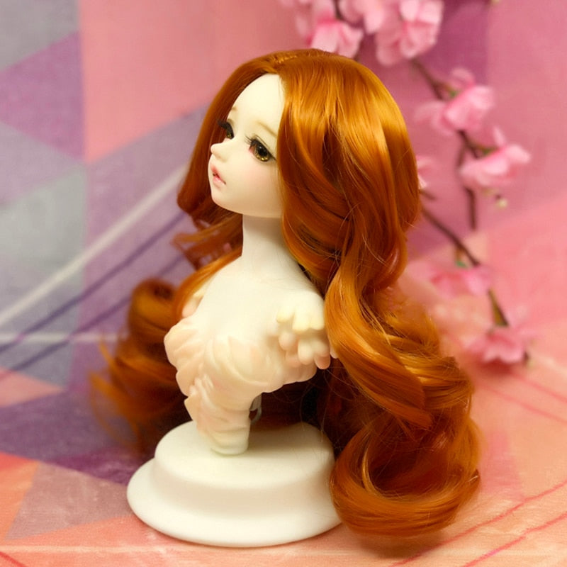 BJD Doll Wig for 1/3 1/4 1/6 1/8 BJD Multi-color