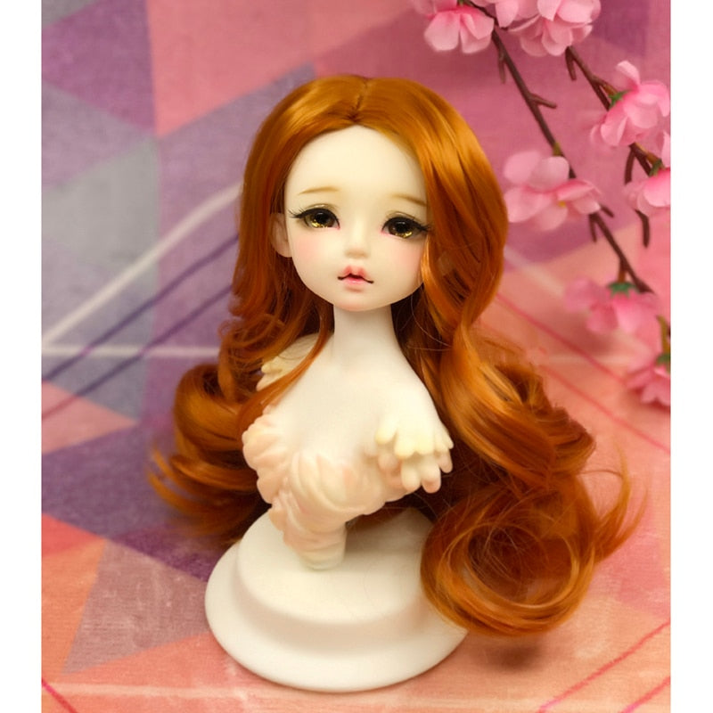 BJD Doll Wig for 1/3 1/4 1/6 1/8 BJD Multi-color