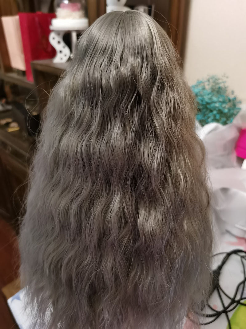 BJD Doll Wig, high temperature fiber hair BJD SD1/3 1/4 1/6 1/8 1/12 doll wig instant noodles roll doll wig