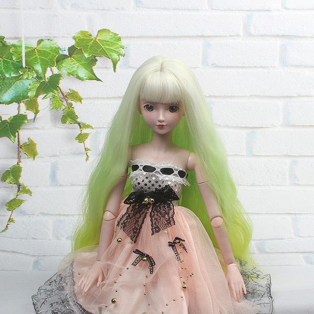 BJD Doll Wig - Ombre Color Doll Hair Wigs For SD MSD BJD