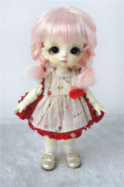 BJD Doll Wig, Synthetic mohair doll wig for 1/12 1/8 1/6 doll Size 4-5inch 5-6inch 6-7inch