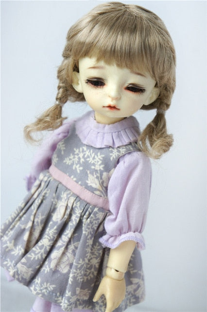 BJD Doll Wig, Synthetic mohair doll wig for 1/12 1/8 1/6 doll Size 4-5inch 5-6inch 6-7inch