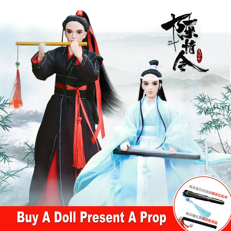 30CM The Untamed Dolls Lan WangJi/Wei WuXian Boy BJD