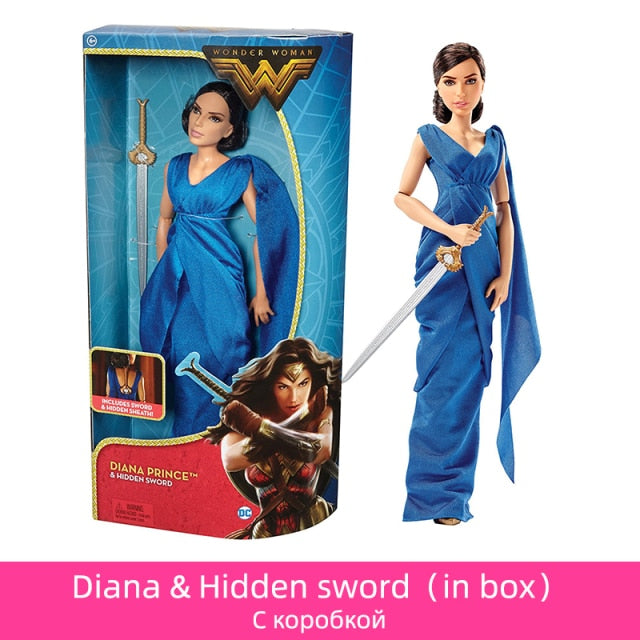 Barbie Wonder Woman Diana Prince and other original Action Figure collection dolls