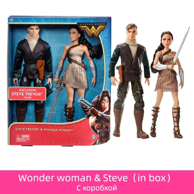 Barbie Wonder Woman Diana Prince and other original Action Figure collection dolls