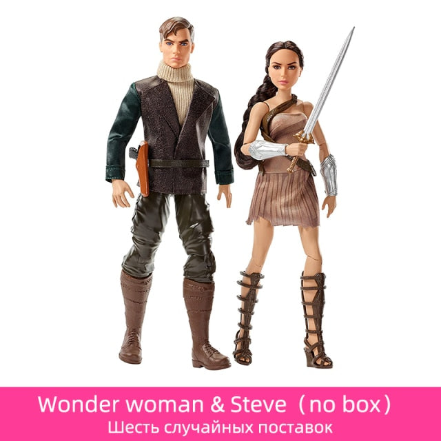 Barbie Wonder Woman Diana Prince and other original Action Figure collection dolls