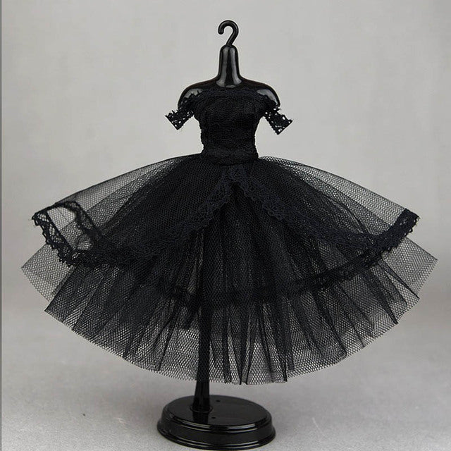 1:6 Fashion Lace Doll Dress for Blythe Clothes Outfits Princess Tutu Dresses Party Gown Vestidoes for Blyth 1/6 BJD Accessories