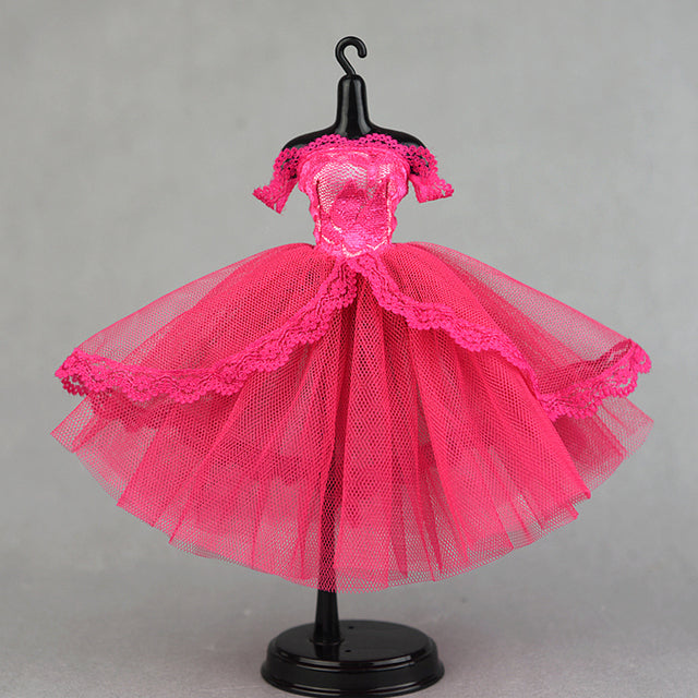 1:6 Fashion Lace Doll Dress for Blythe Clothes Outfits Princess Tutu Dresses Party Gown Vestidoes for Blyth 1/6 BJD Accessories