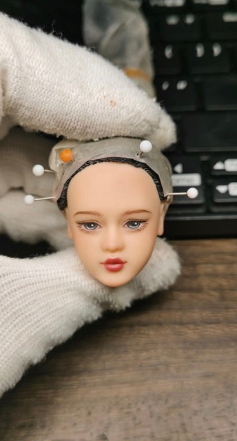 30cm Original FR kissmela head FR doll heads Fashion license head quality doll heads girls Dressing DIY toy parts