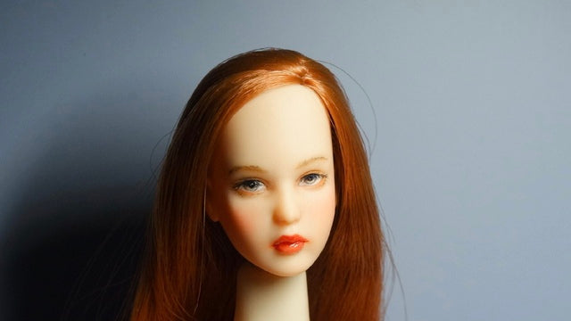 30cm Original FR kissmela head FR doll heads Fashion license head quality doll heads girls Dressing DIY toy parts