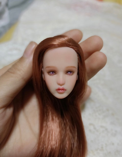 30cm Original FR kissmela head FR doll heads Fashion license head quality doll heads girls Dressing DIY toy parts