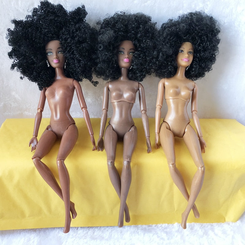 BJD 1/6 Nude Doll with Head Hair and Cloth 11 Joint 12 Joint Doll 29cm 1/6 Doll for Girl Gift Doll Accessories