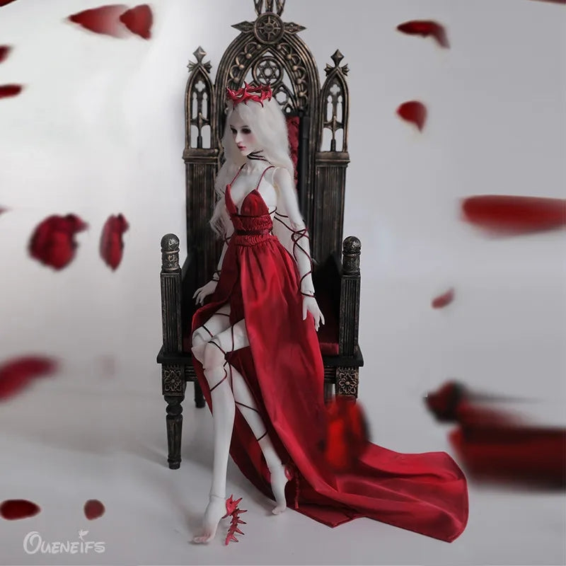MILA - limited edition ¼ BJD, Red Dress