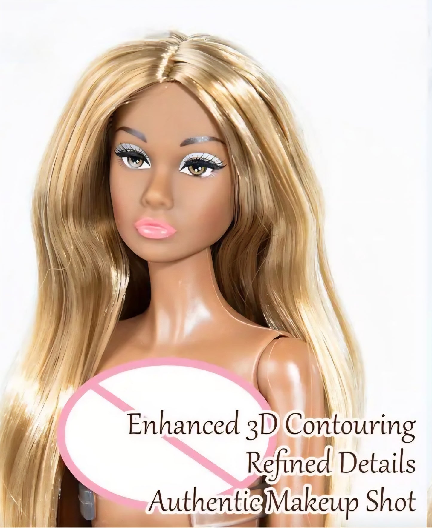 Collectible Fashion Model Blonde Doll 12.5" (1/6)) (Copy)