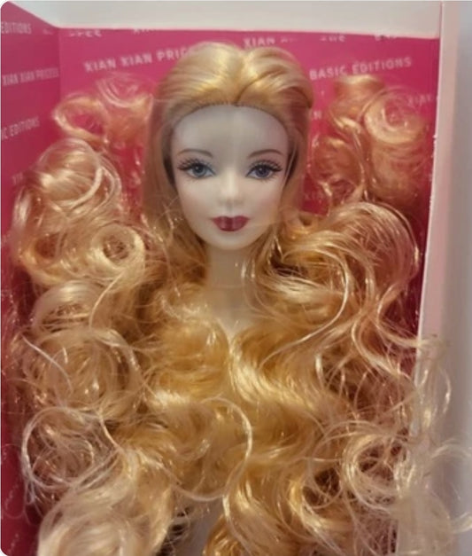 Collectible Fashion Model Gold-Blonde Doll 12.5" (1/6)) (Copy) (Copy)