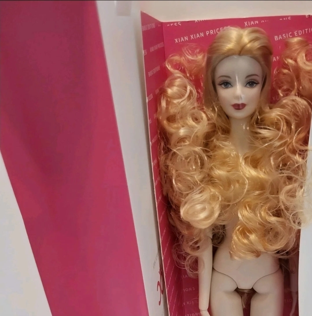 Collectible Fashion Model Gold-Blonde Doll 12.5" (1/6)) (Copy) (Copy)