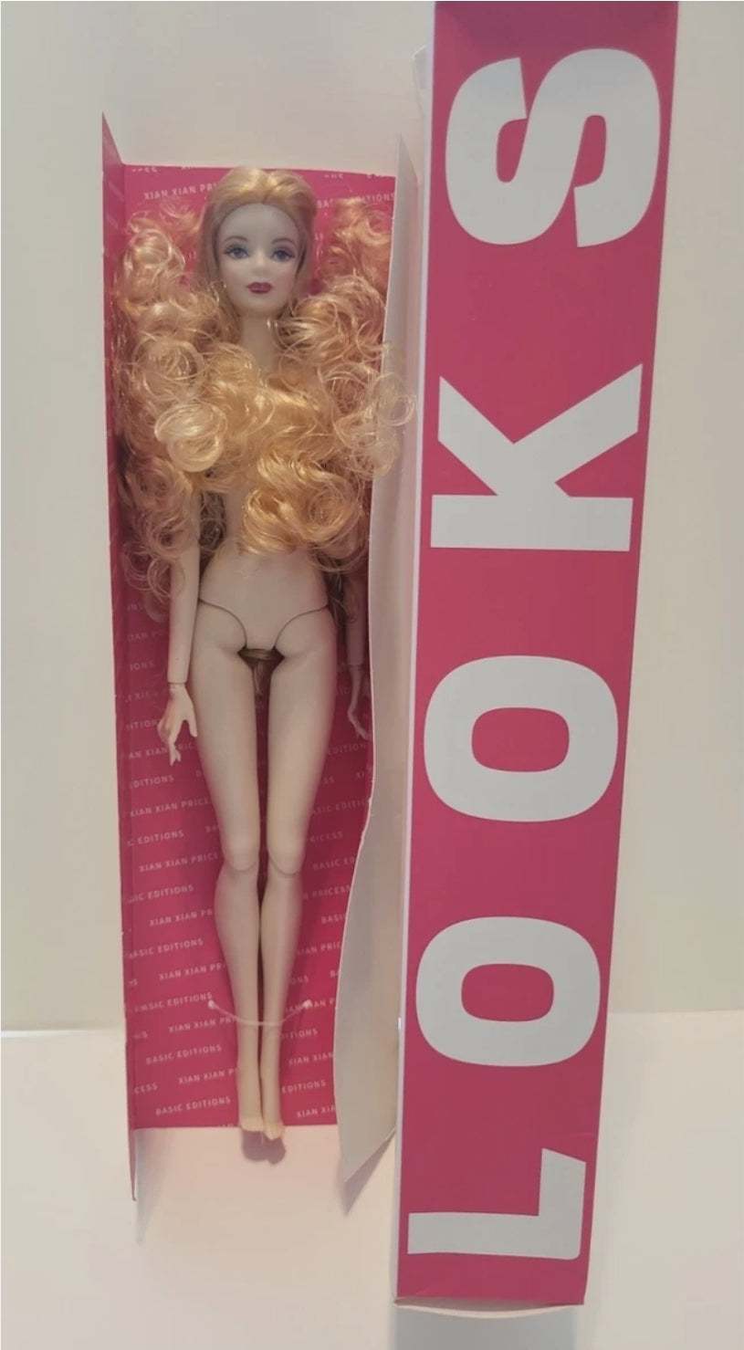 Collectible Fashion Model Gold-Blonde Doll 12.5" (1/6)) (Copy) (Copy)