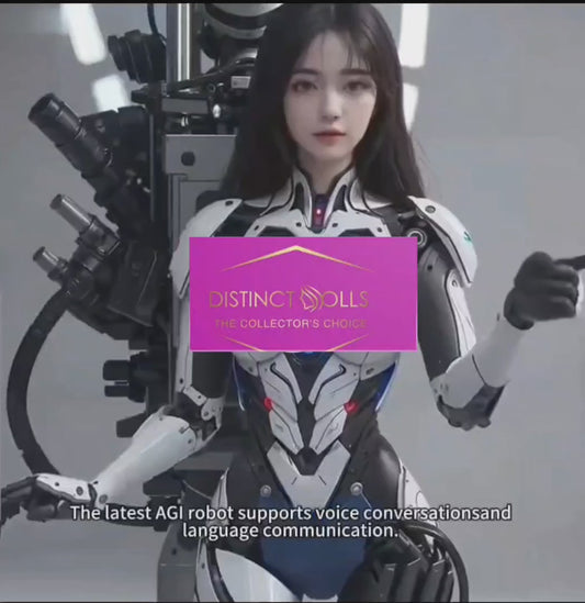 Female Robot Humanoid Doll (Piper) w/Motion & Voice