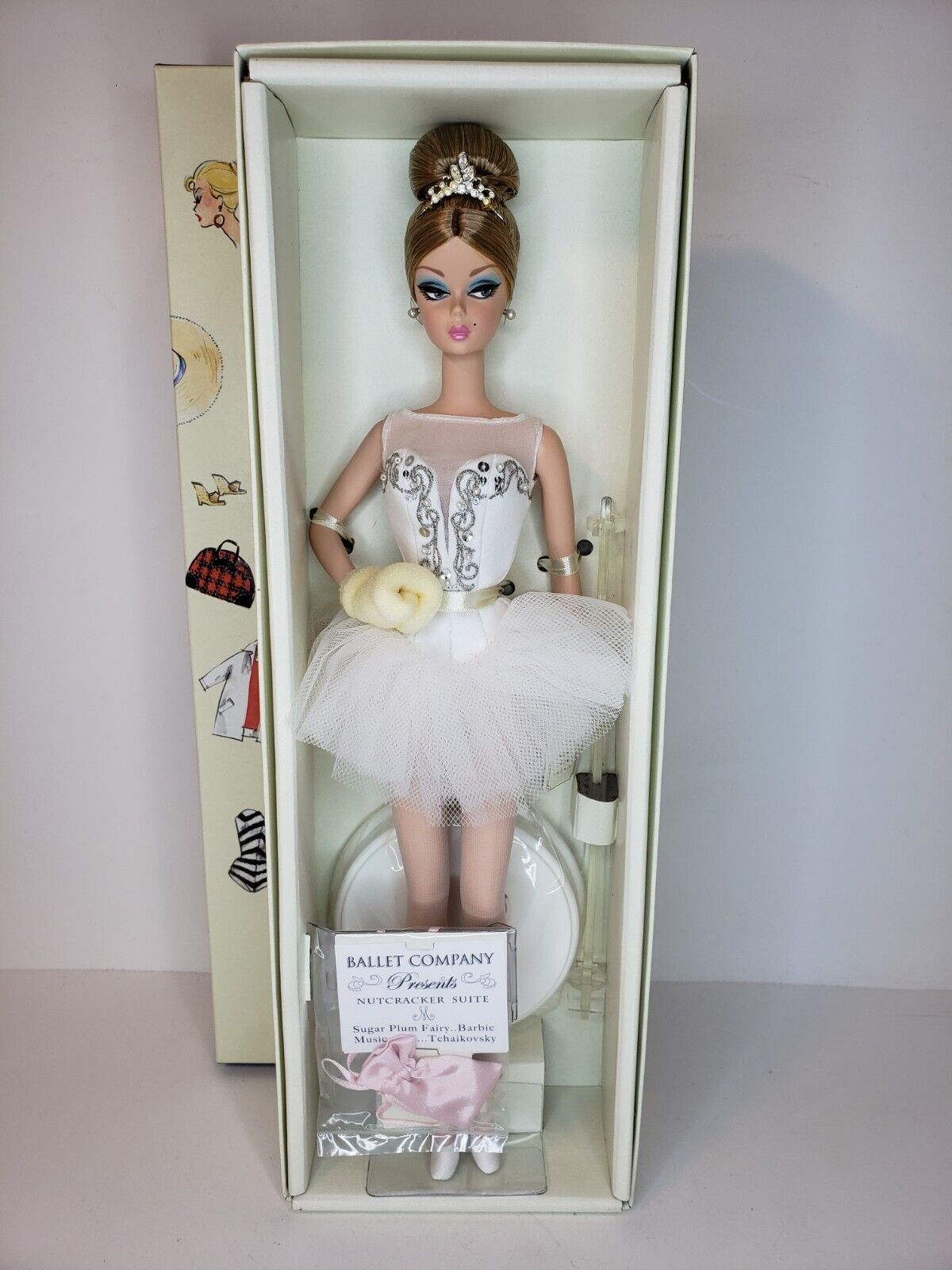 Prima Ballerina Barbie Doll Gold Label Silkstone BFMC 2009 Fan Club Exclusive