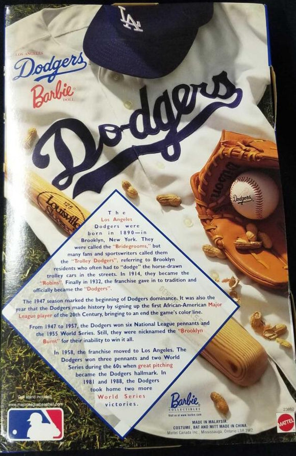 LA Dodgers Barbie