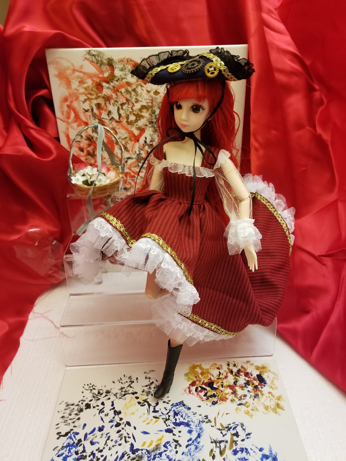 Red Robyn "The Lil Pirate" (11.5inch BJD) With Costume