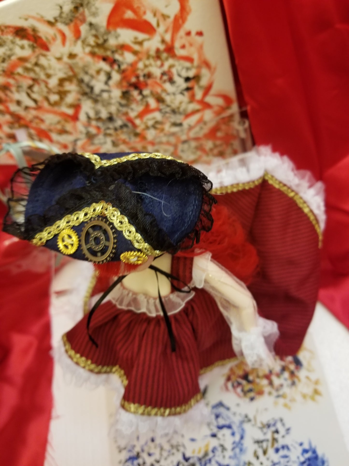 Red Robyn "The Lil Pirate" (11.5inch BJD) With Costume