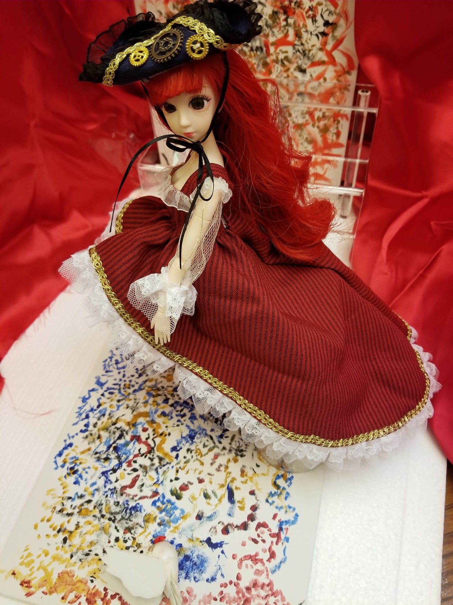 Red Robyn "The Lil Pirate" (11.5inch BJD) With Costume