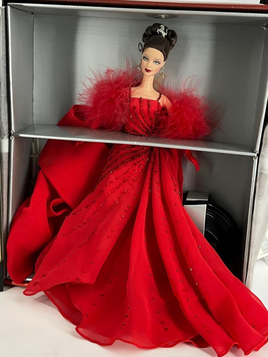 Vintage 2000 Ferrari Barbie Doll Limited Ed No. 29608.