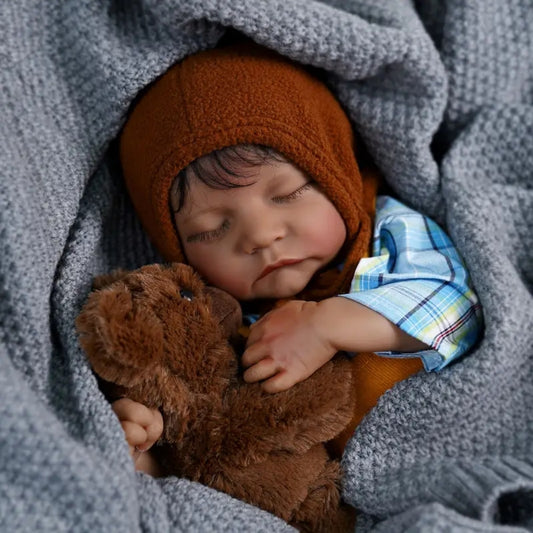 Reborn Doll Baby Levi, 20" Cloth body