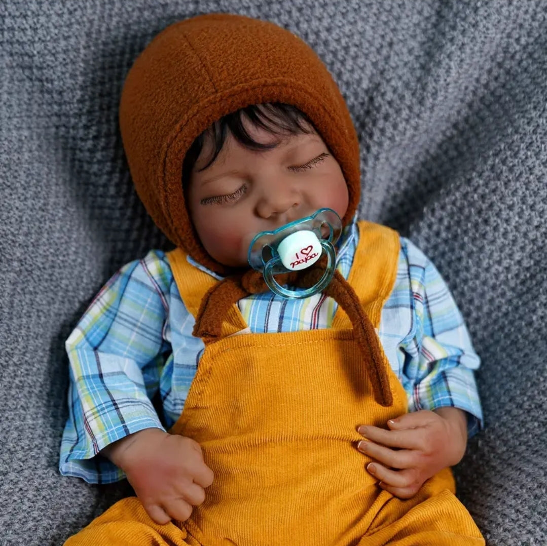 Reborn Doll Baby Levi, 20" Cloth body