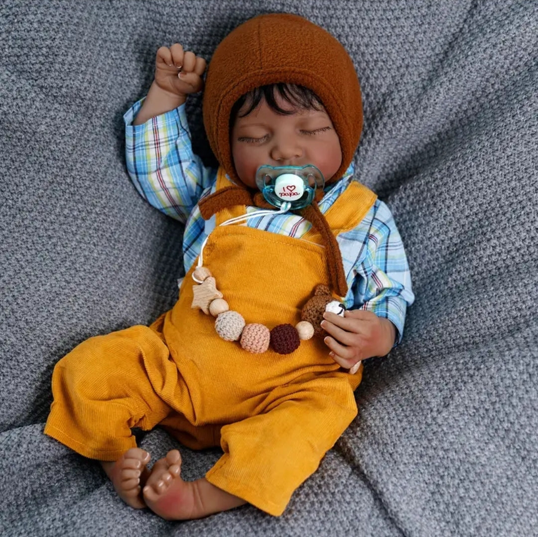 Reborn Doll Baby Levi, 20" Cloth body