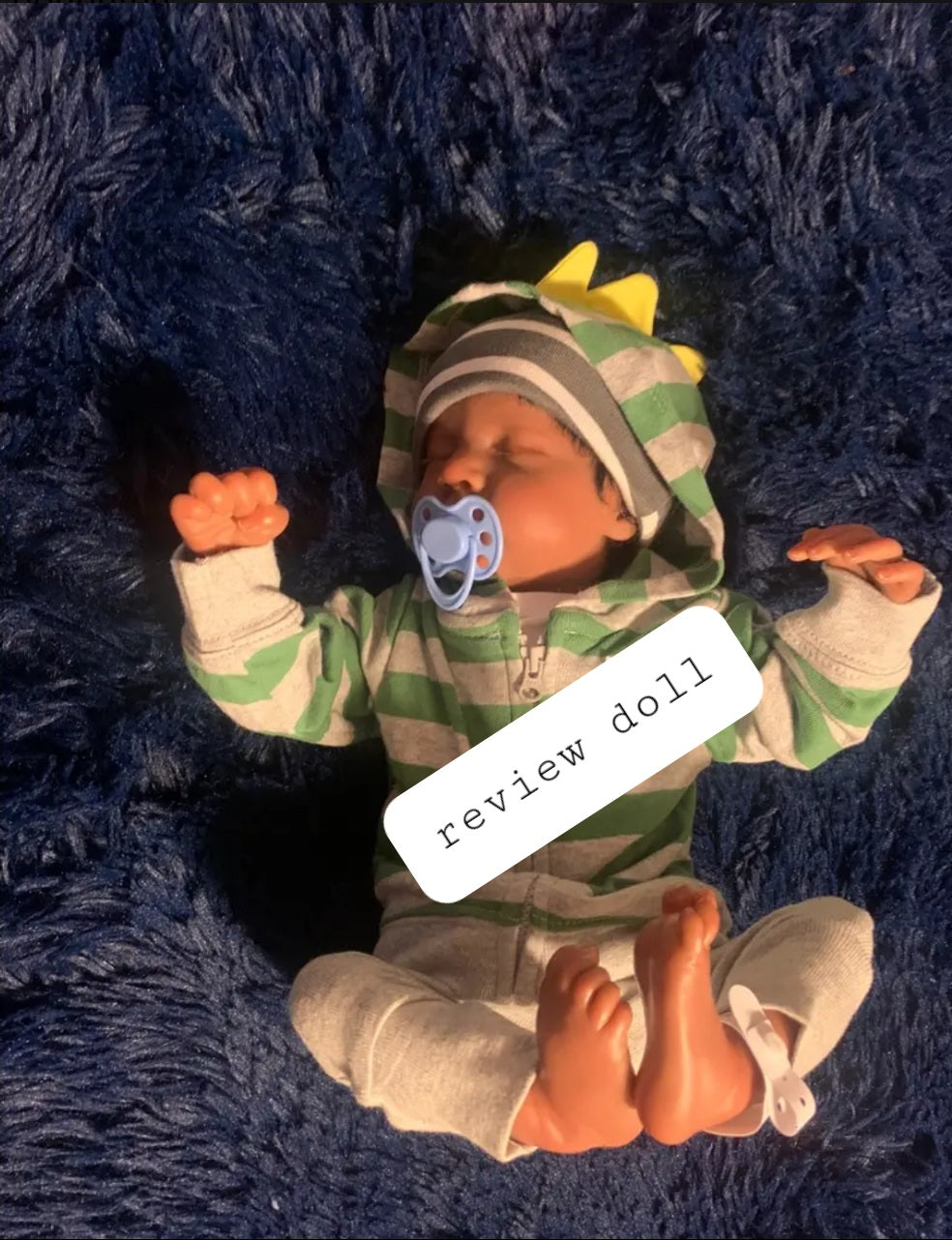 Reborn Doll Baby Levi, 20" Cloth body