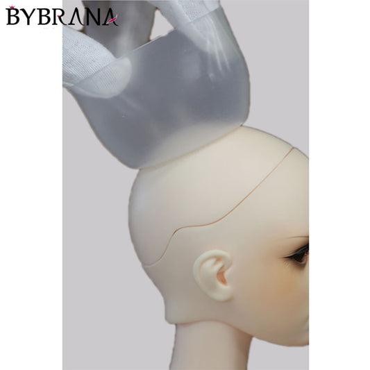 BJD Doll Wig Cap (Silicone) by Bybrana, D MSD, YOSD  for sizes 1/3 1/4 1/6 1/8 1/12