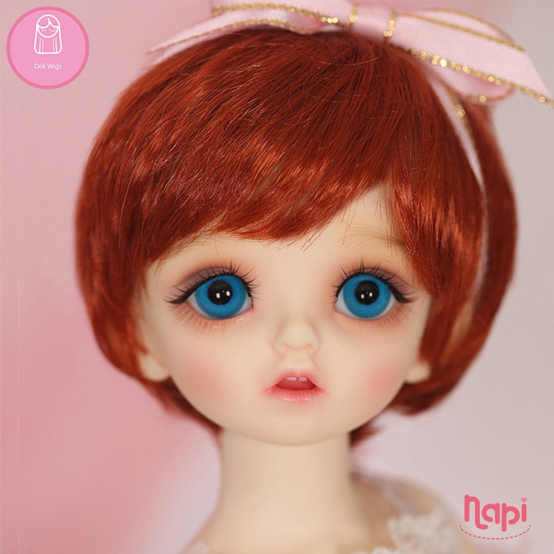 BJD Doll Wig, 1/6 Short straight 6.6 inch