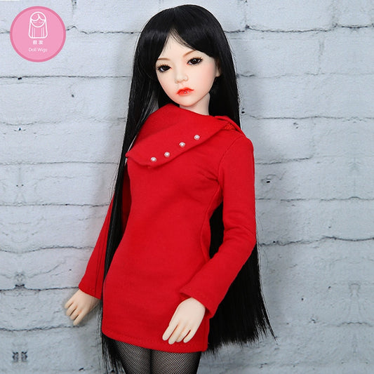 BJD  Doll Wig  7-8 inch for  1/4 BJD Long Hirstyle