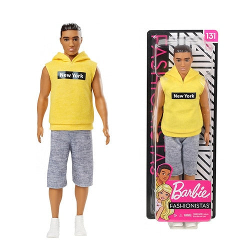 Original Barbie Dolls Ken the Boyfriend Series Barbie BJD Dolls  Boyfriend Barbie ken House Dressing Up Kids Toys