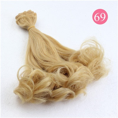 BJD Doll Wig DIY 1Piece 20*100cm for 1/3 1/4 1/6