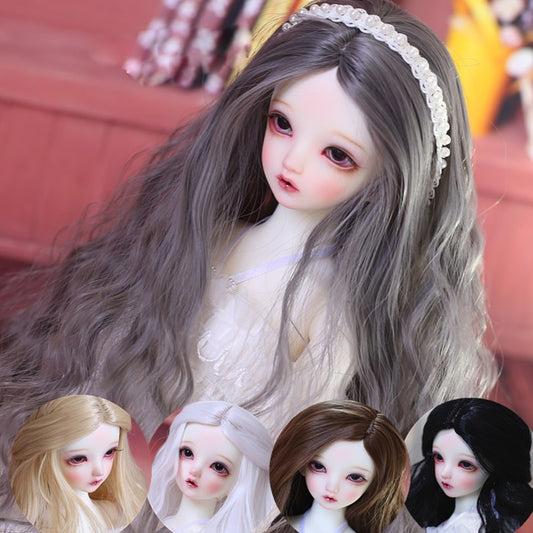 Bjd SD Doll Wig 1/3 1/4 1/6 1/8,  Long Wavy For BJD