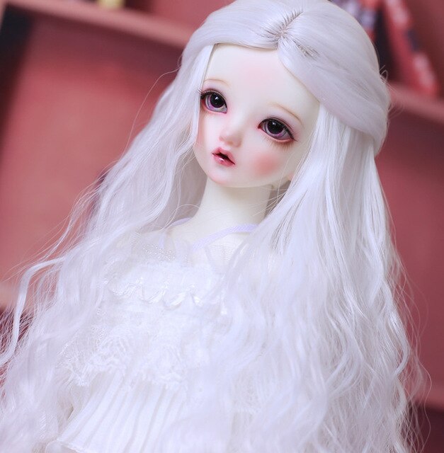 Bjd SD Doll Wig 1/3 1/4 1/6 1/8,  Long Wavy For BJD